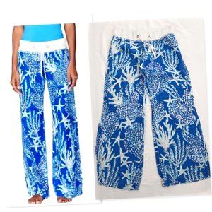 Lilly Pulitzer Starfish Linen Beach Pants
